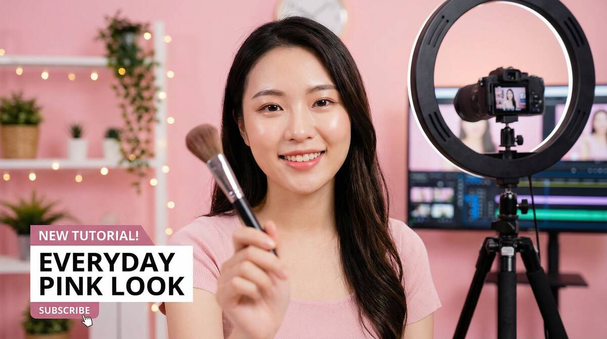 菠萝美妆视频教程